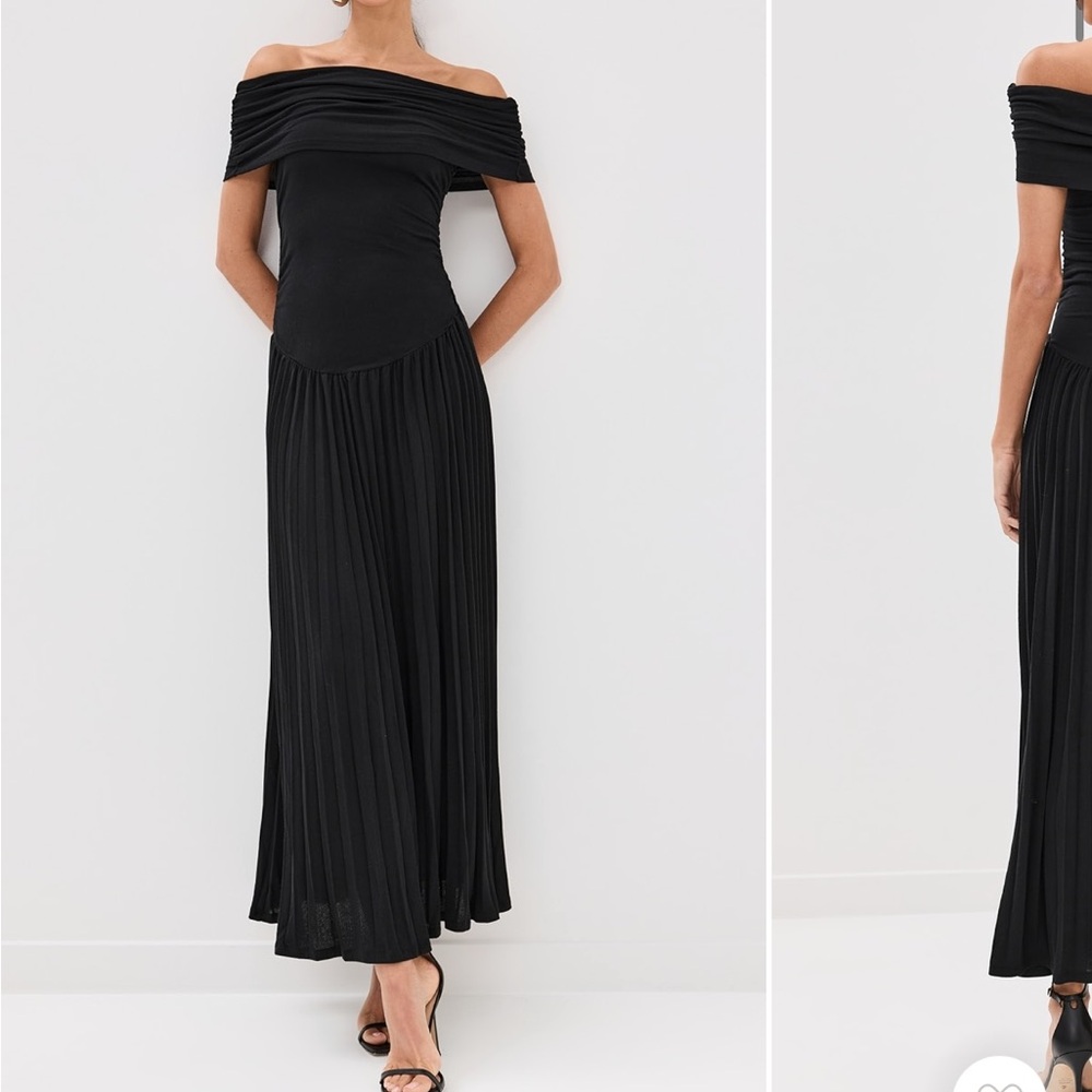 Lioness Black Off-Shoulder Dress